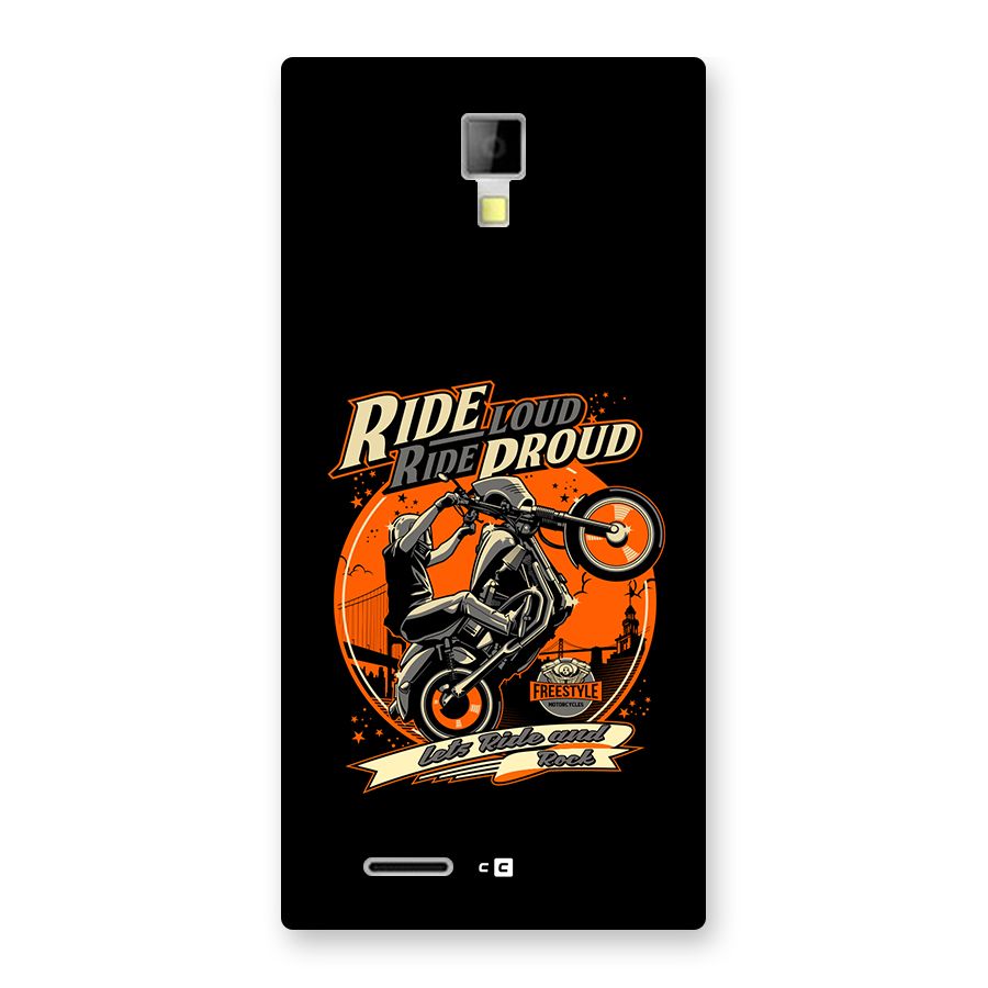 Proud Rider Back Case for Canvas Xpress A99