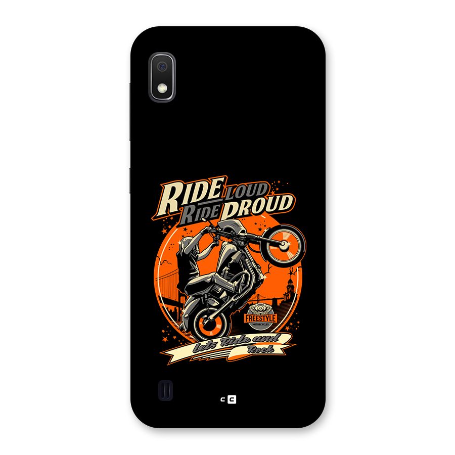 Proud Rider Back Case for Galaxy A10