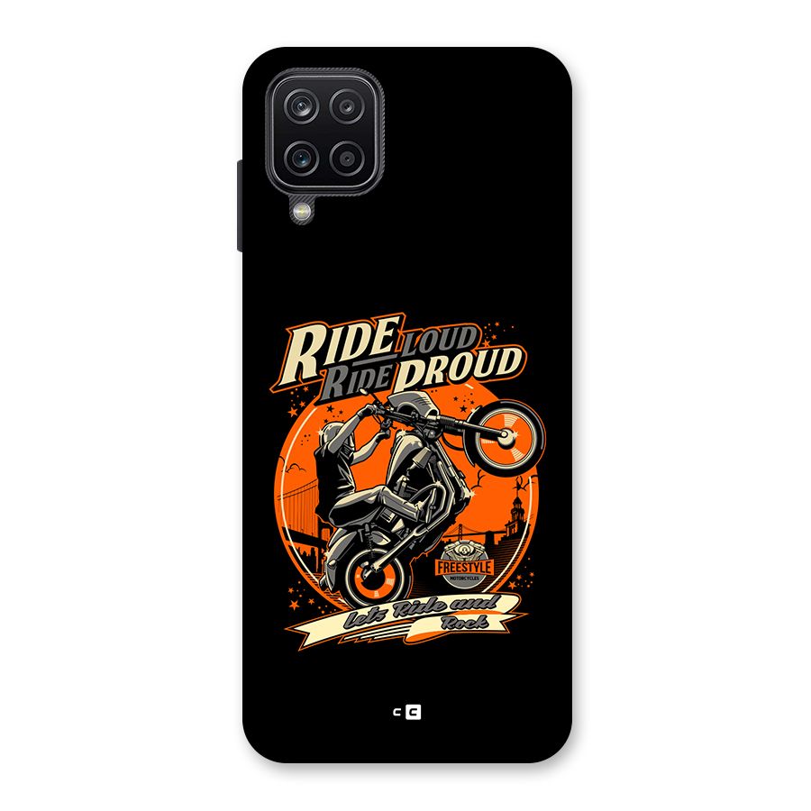Proud Rider Back Case for Galaxy A12