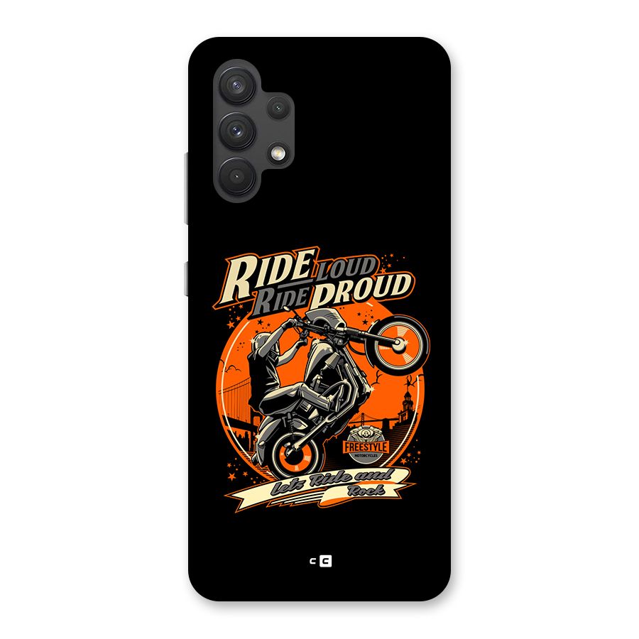 Proud Rider Back Case for Galaxy A32