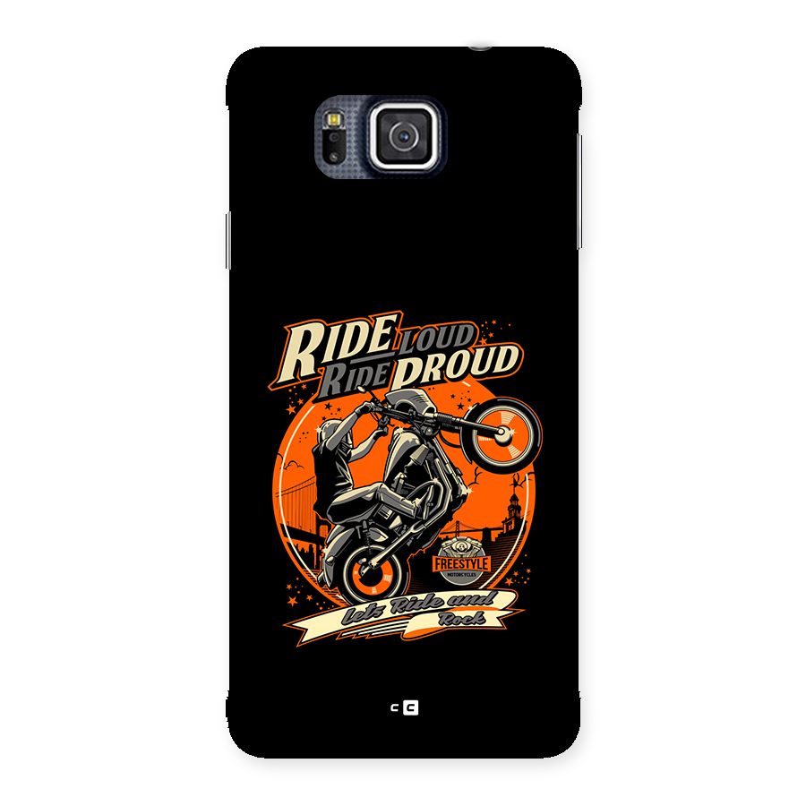 Proud Rider Back Case for Galaxy Alpha