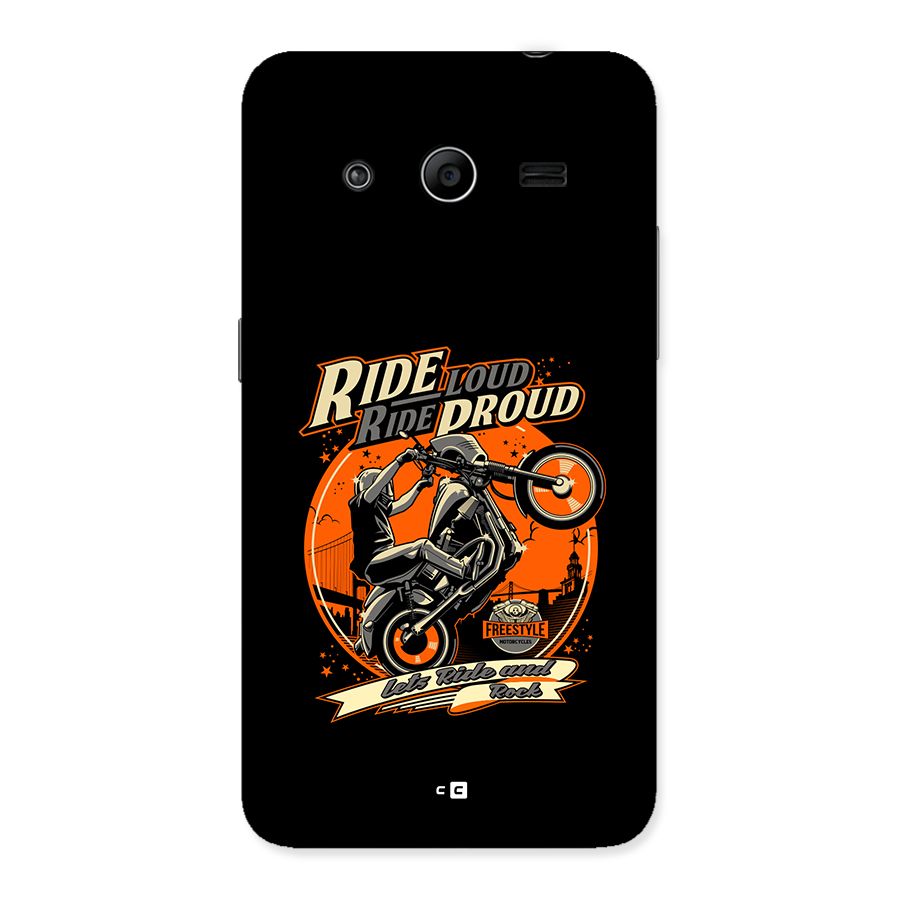 Proud Rider Back Case for Galaxy Core 2