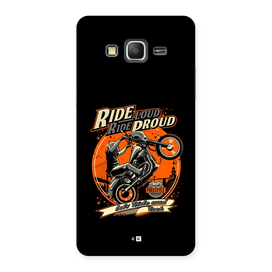 Proud Rider Back Case for Galaxy Grand Prime