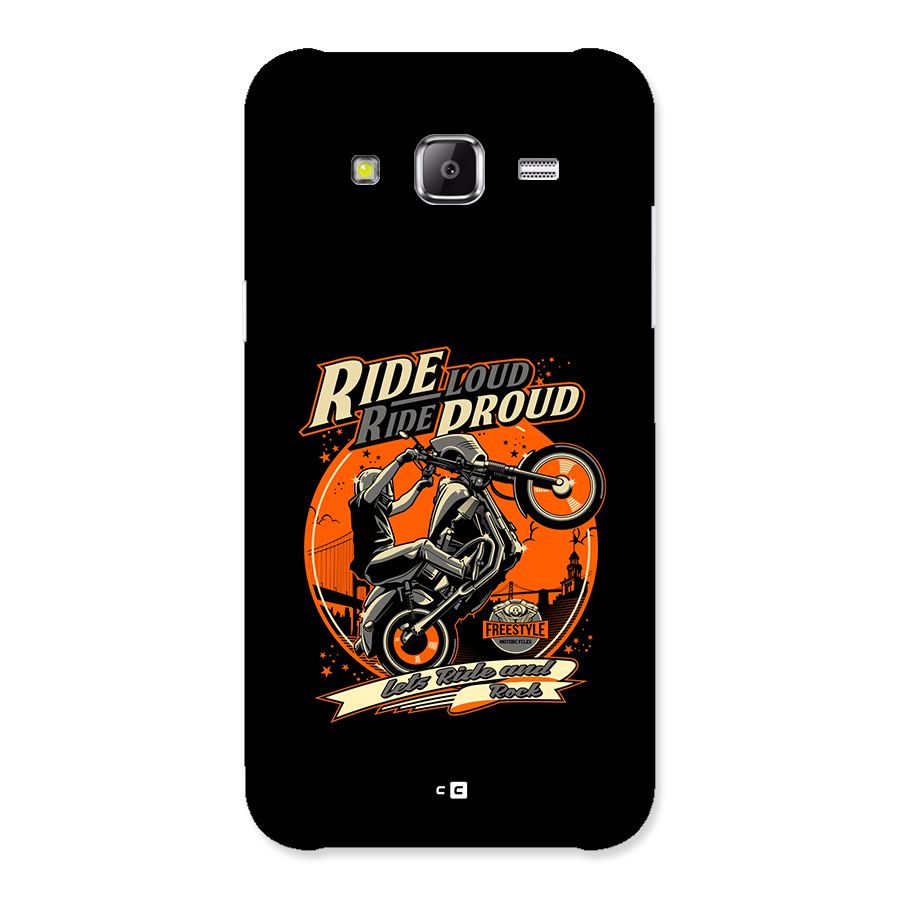 Proud Rider Back Case for Galaxy J2 Prime