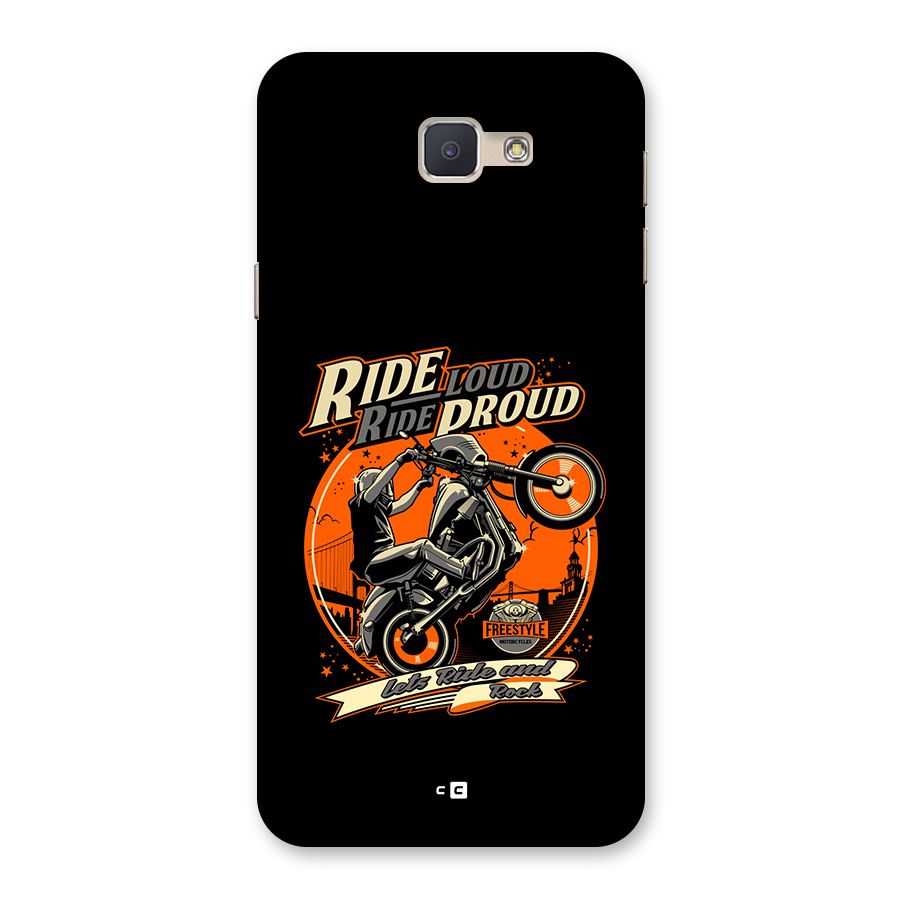 Proud Rider Back Case for Galaxy J5 Prime
