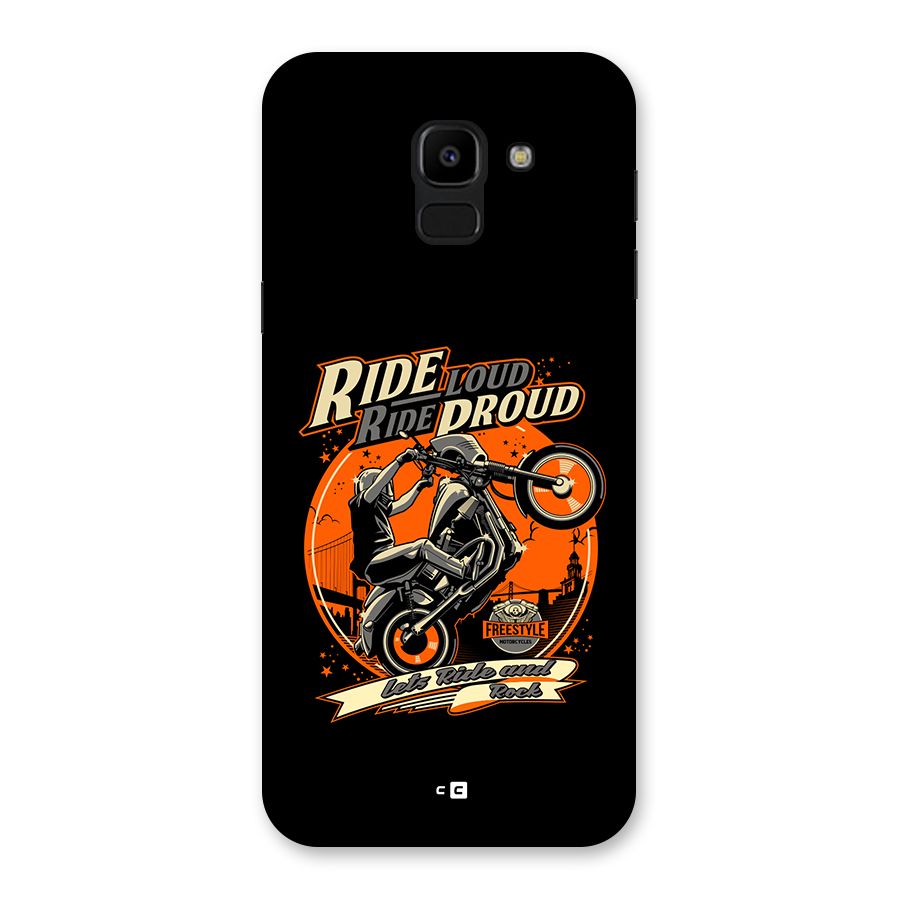 Proud Rider Back Case for Galaxy J6