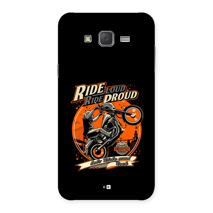 Proud Rider Back Case for Galaxy J7