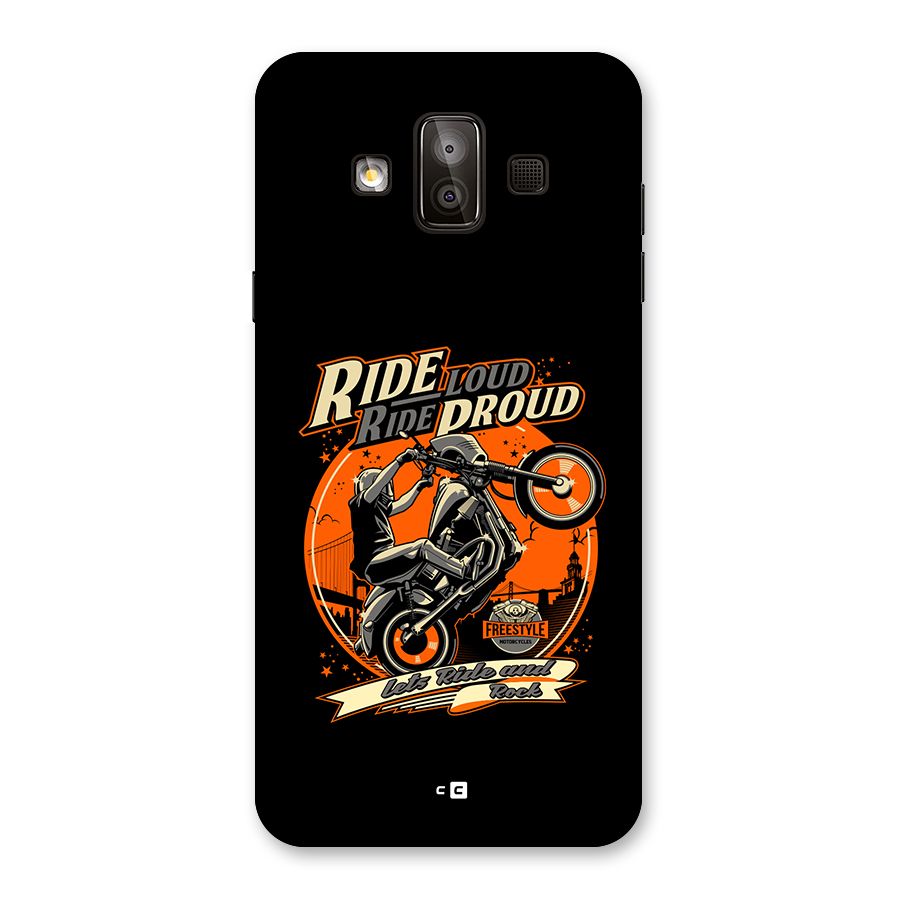 Proud Rider Back Case for Galaxy J7 Duo