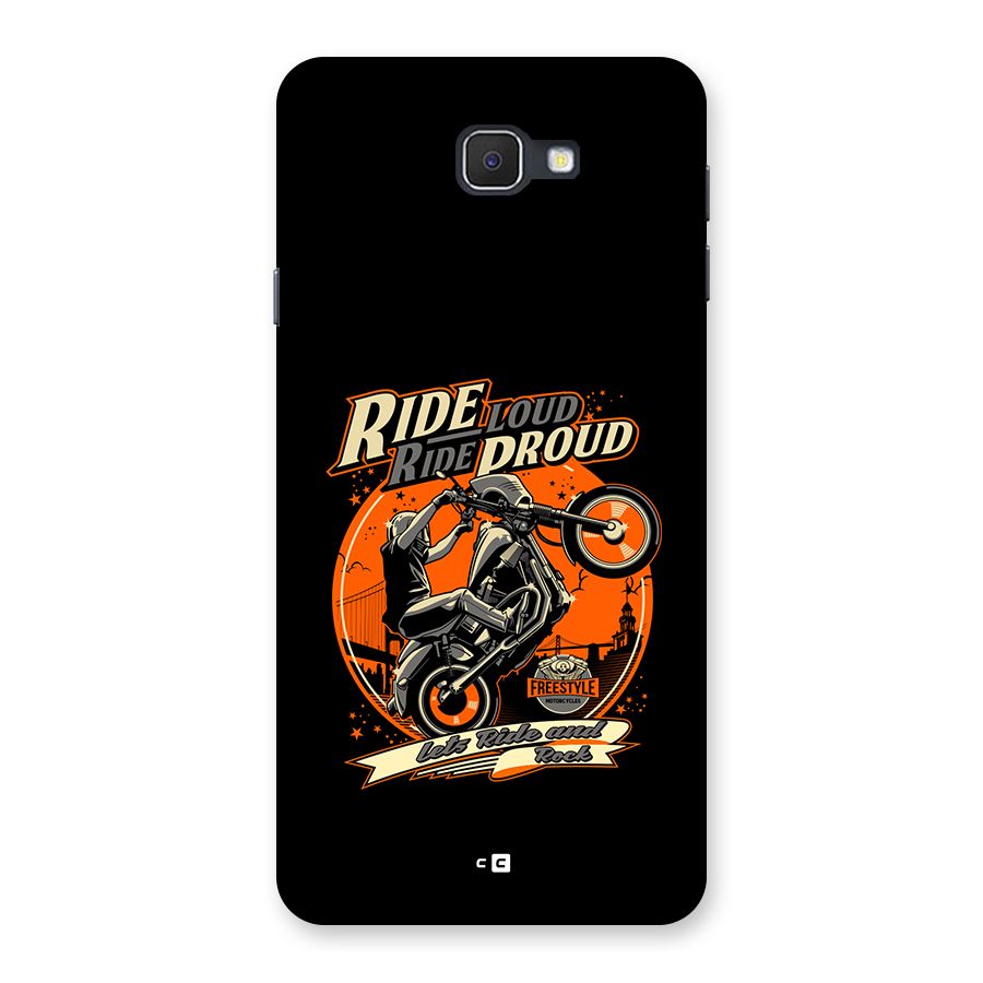 Proud Rider Back Case for Galaxy J7 Prime