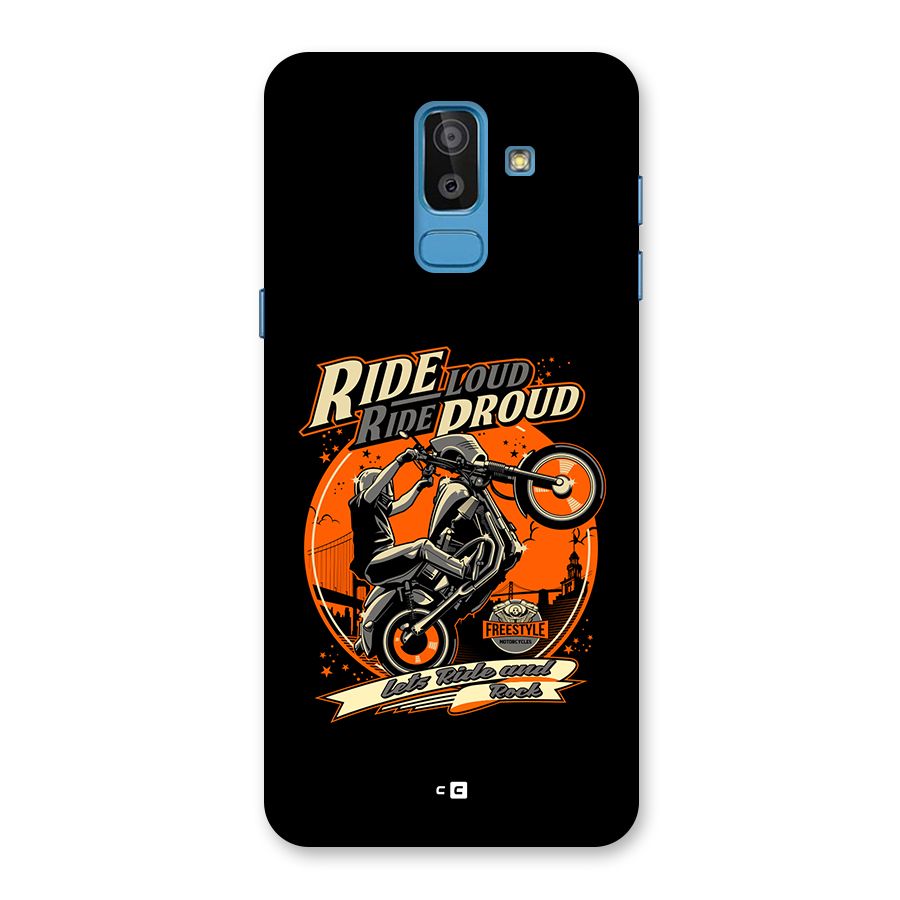 Proud Rider Back Case for Galaxy J8