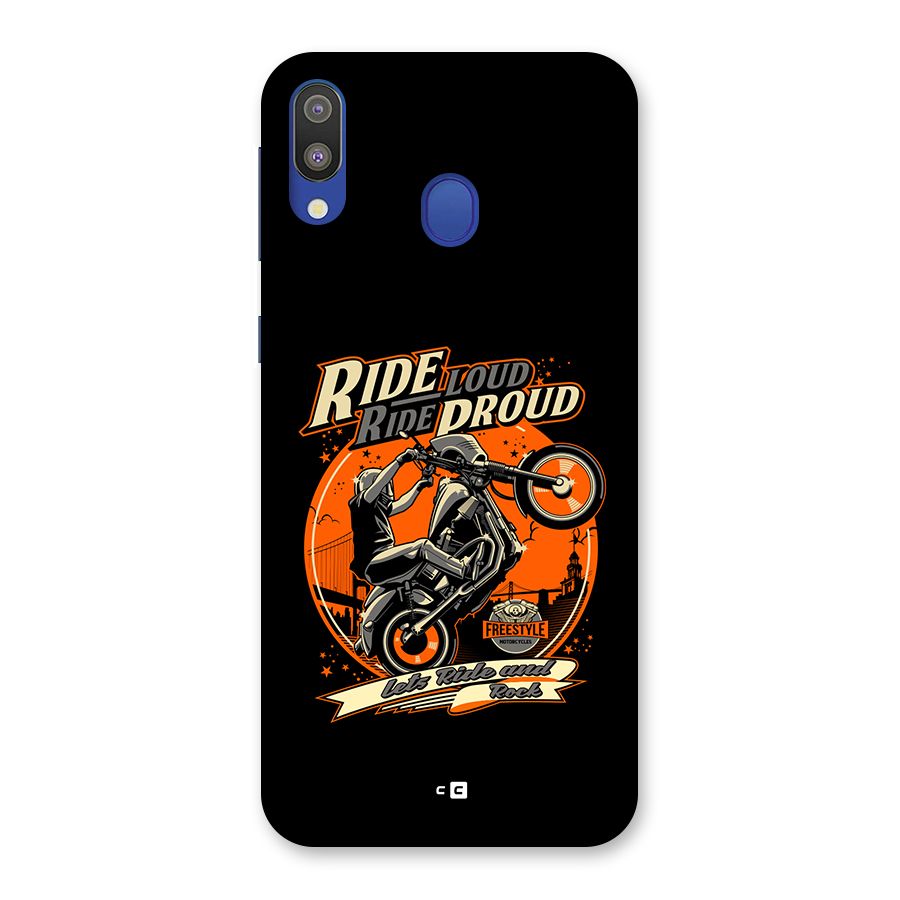 Proud Rider Back Case for Galaxy M20