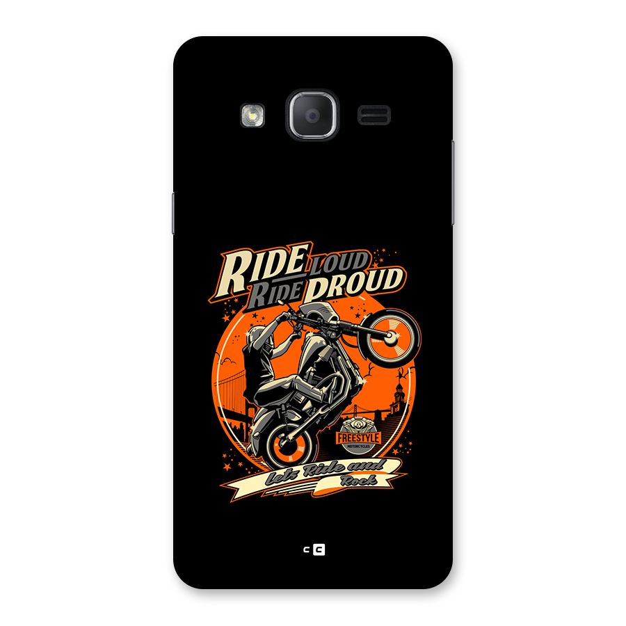 Proud Rider Back Case for Galaxy On7 2015