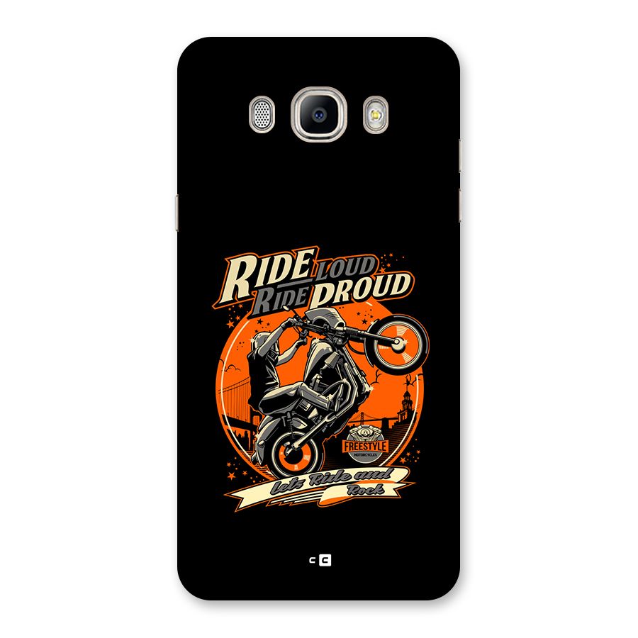 Proud Rider Back Case for Galaxy On8