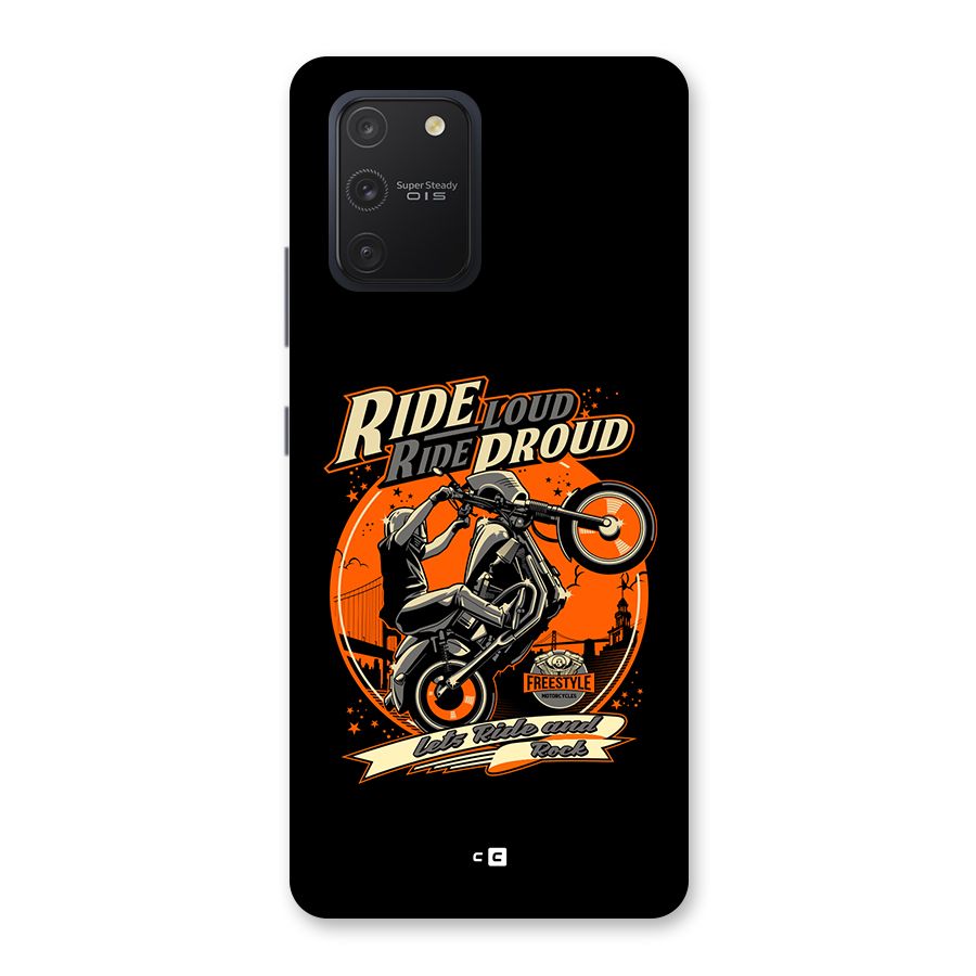 Proud Rider Back Case for Galaxy S10 Lite