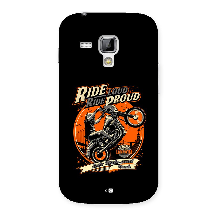 Proud Rider Back Case for Galaxy S Duos
