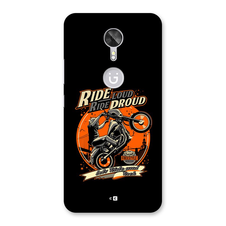 Proud Rider Back Case for Gionee A1