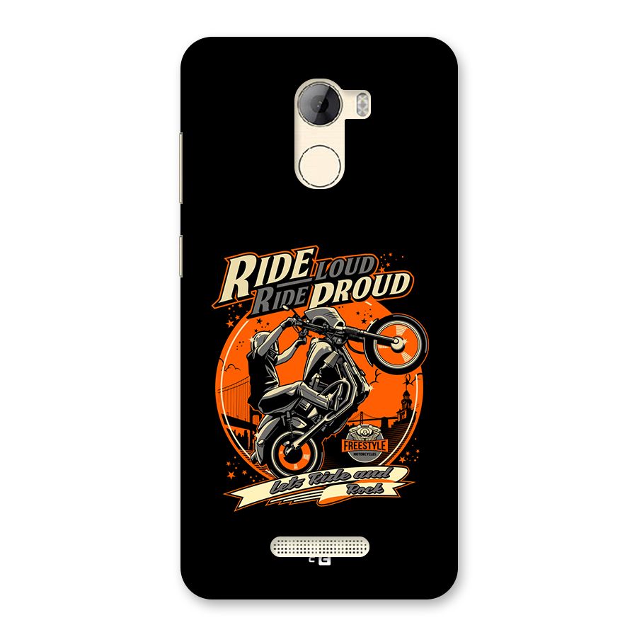 Proud Rider Back Case for Gionee A1 LIte