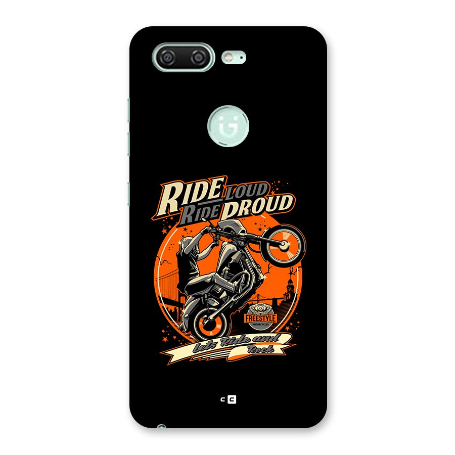 Proud Rider Back Case for Gionee S10