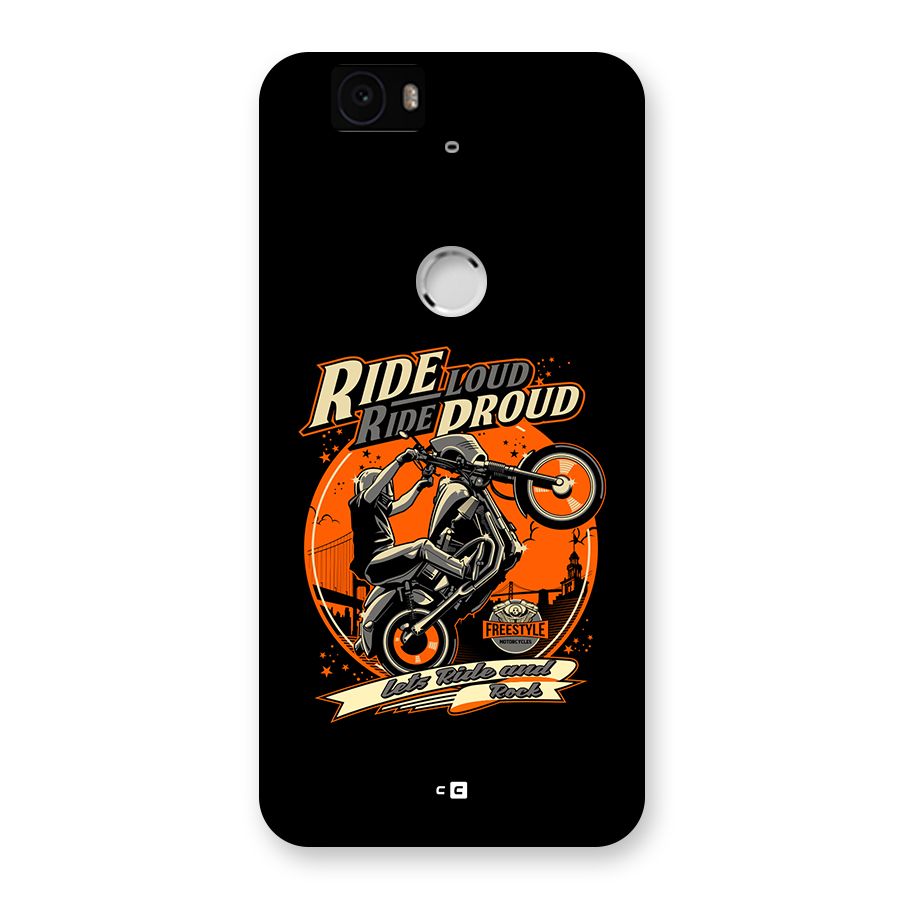 Proud Rider Back Case for Google Nexus 6P