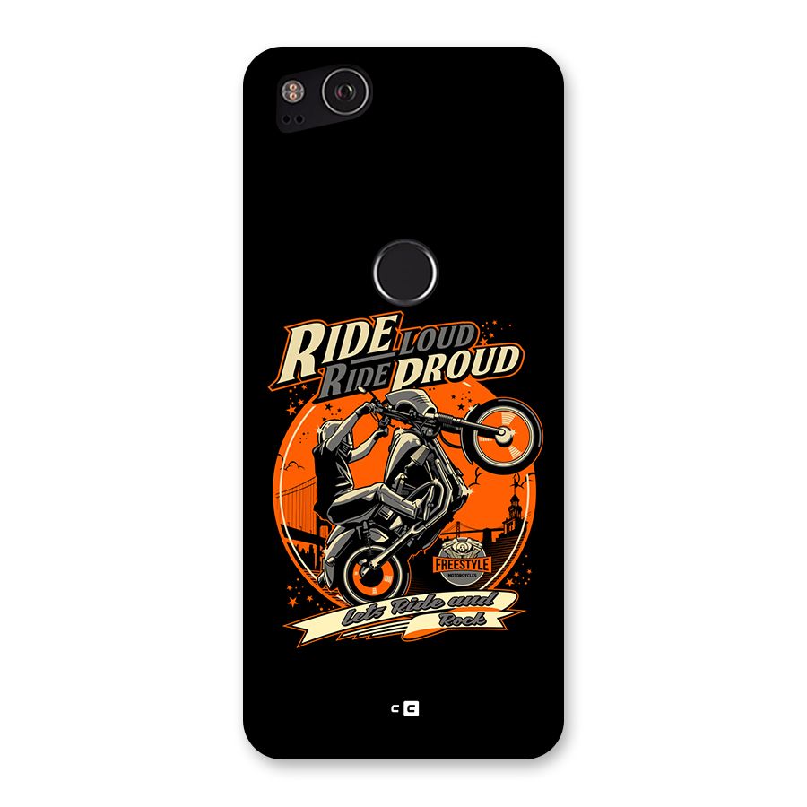 Proud Rider Back Case for Google Pixel 2