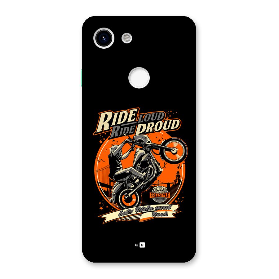 Proud Rider Back Case for Google Pixel 3