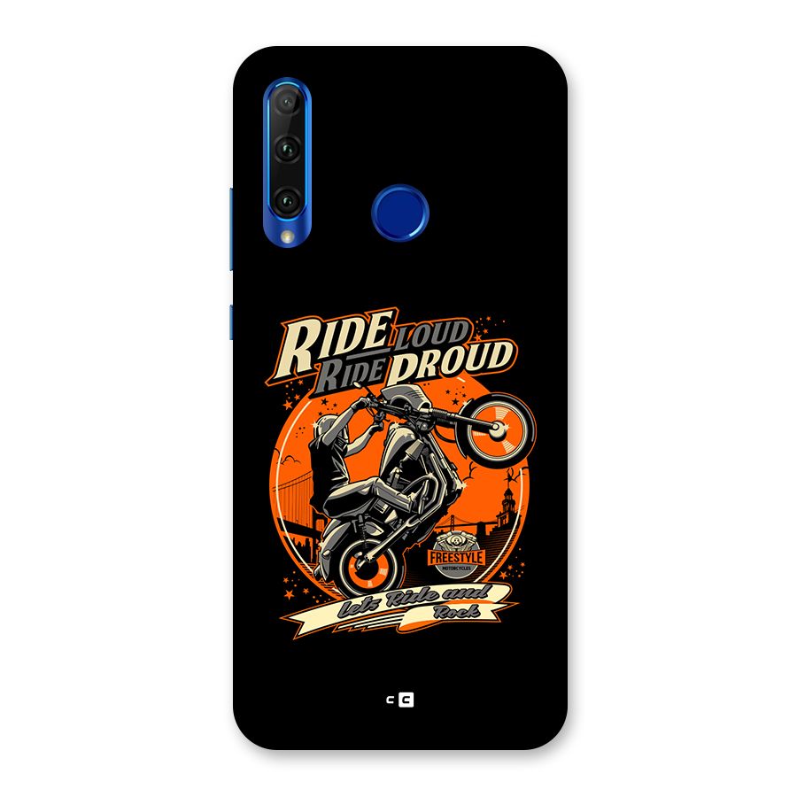 Proud Rider Back Case for Honor 20i