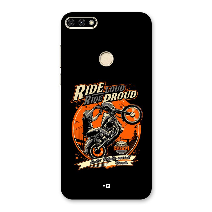 Proud Rider Back Case for Honor 7A