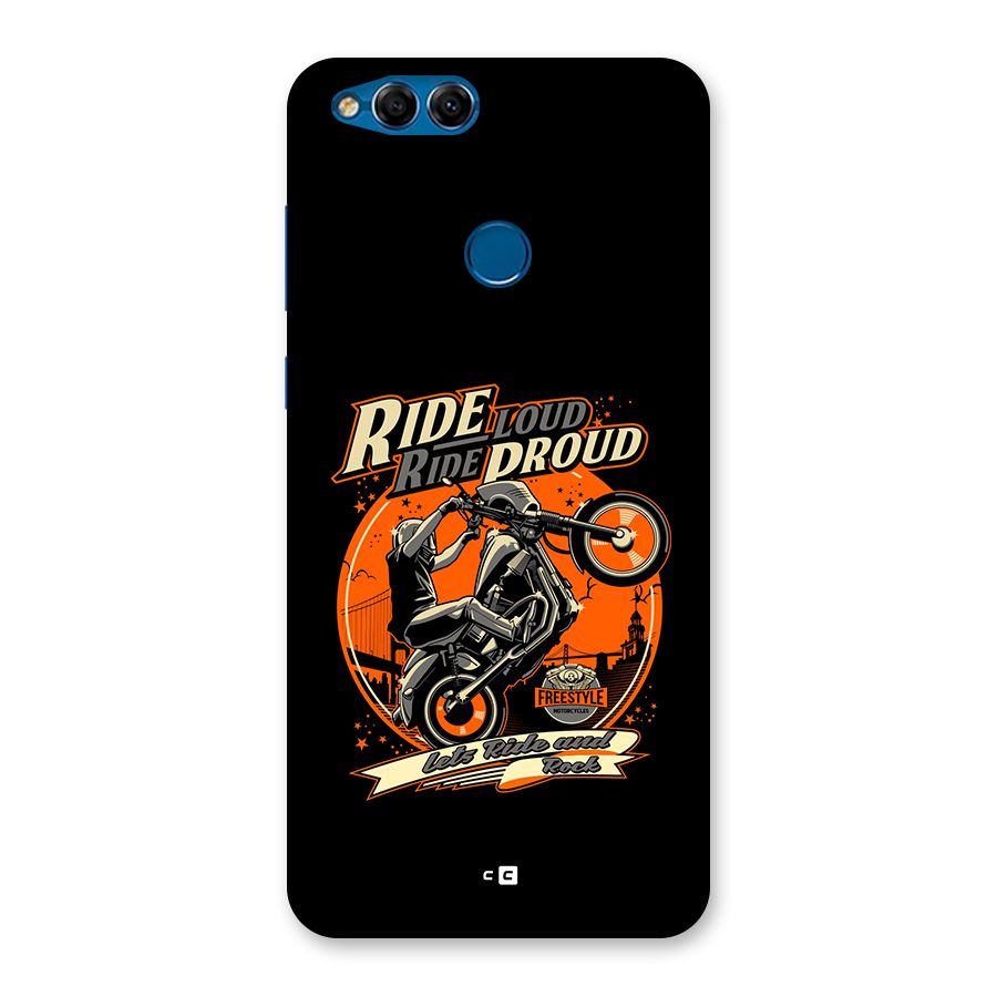 Proud Rider Back Case for Honor 7X