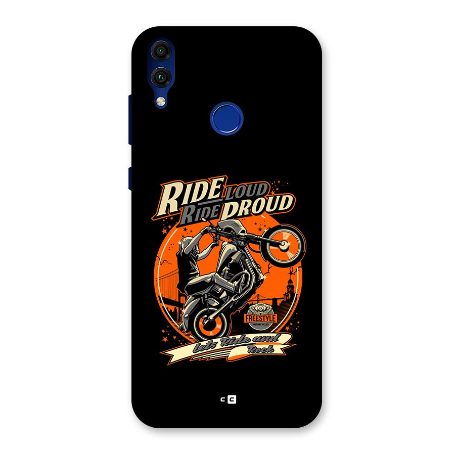 Proud Rider Back Case for Honor 8C