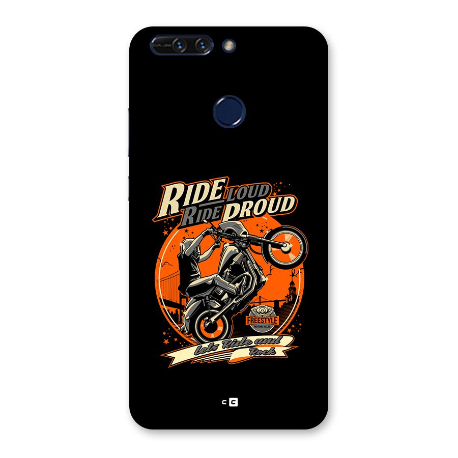 Proud Rider Back Case for Honor 8 Pro