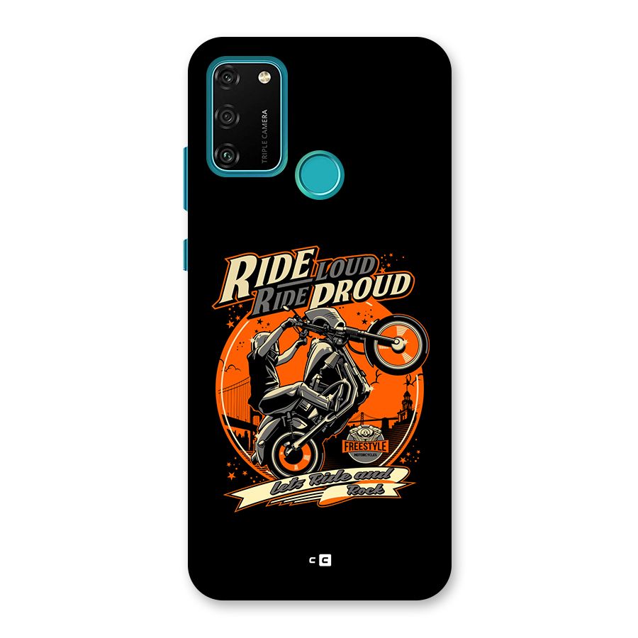 Proud Rider Back Case for Honor 9A