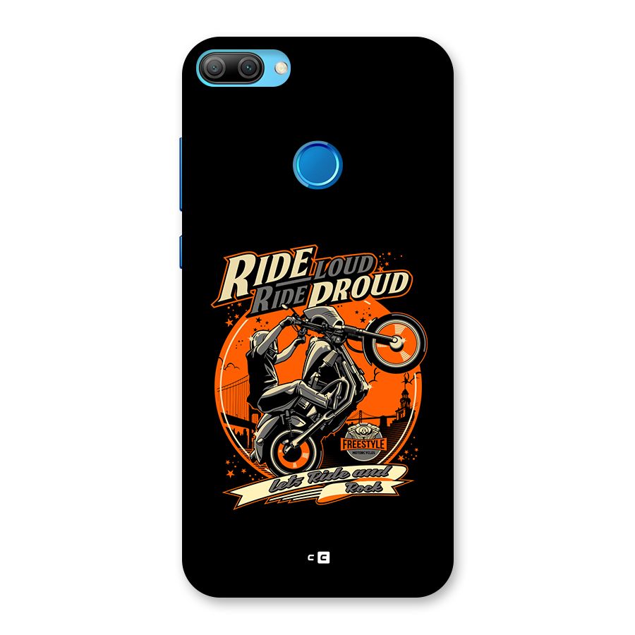 Proud Rider Back Case for Honor 9N