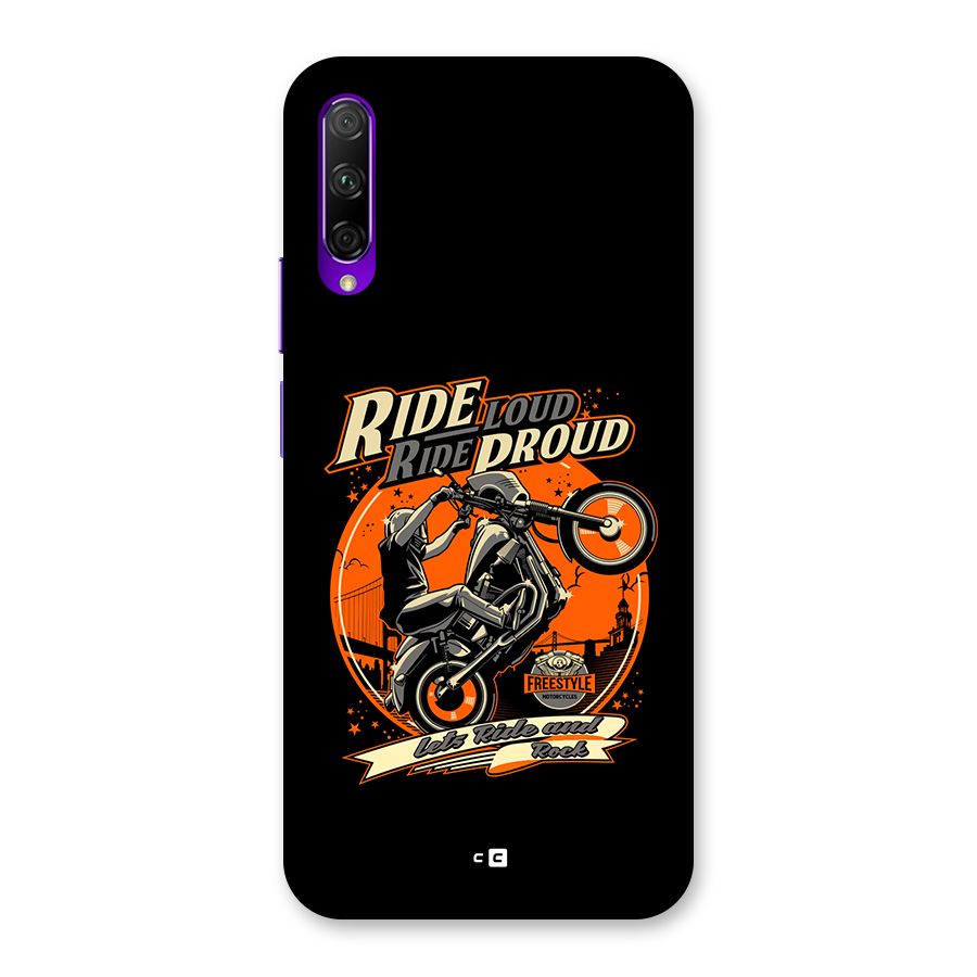 Proud Rider Back Case for Honor 9X Pro