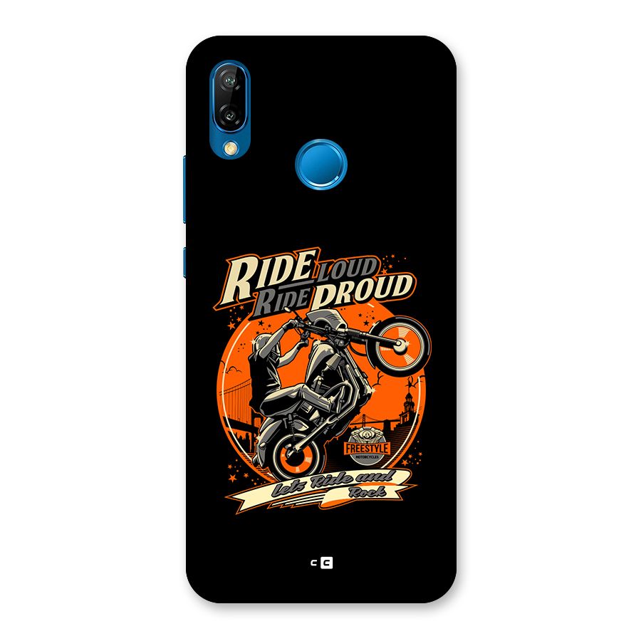 Proud Rider Back Case for Huawei P20 Lite