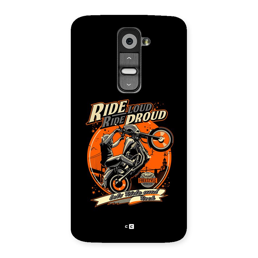 Proud Rider Back Case for LG G2
