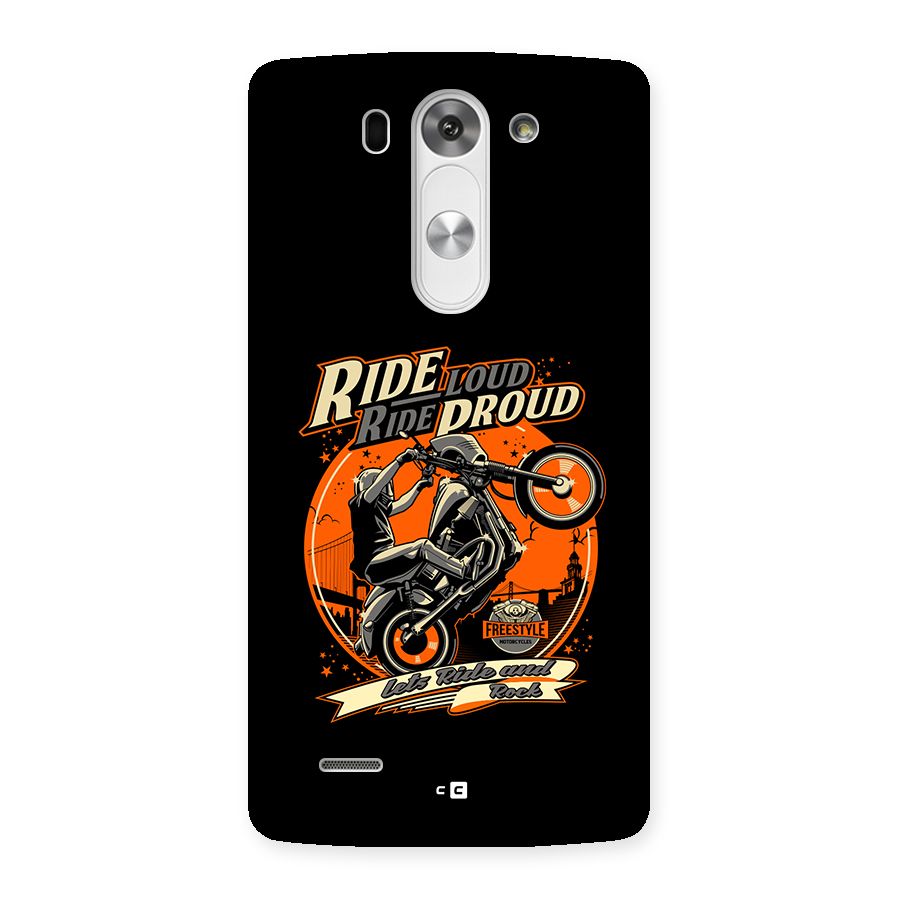 Proud Rider Back Case for LG G3 Beat