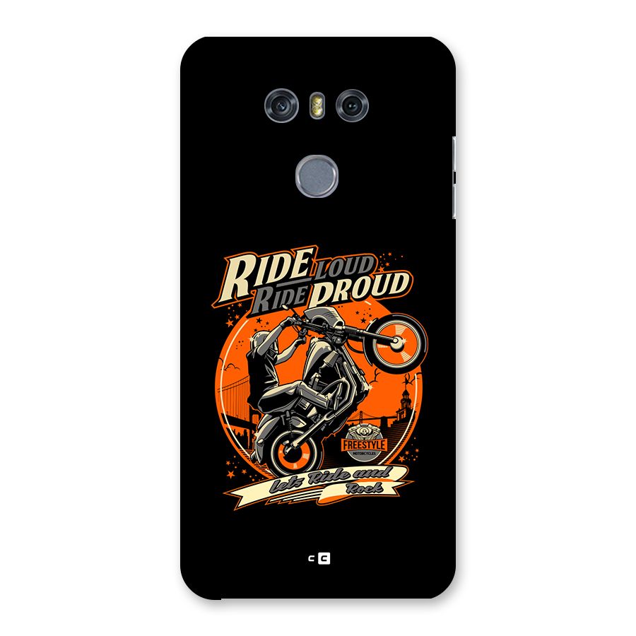 Proud Rider Back Case for LG G6