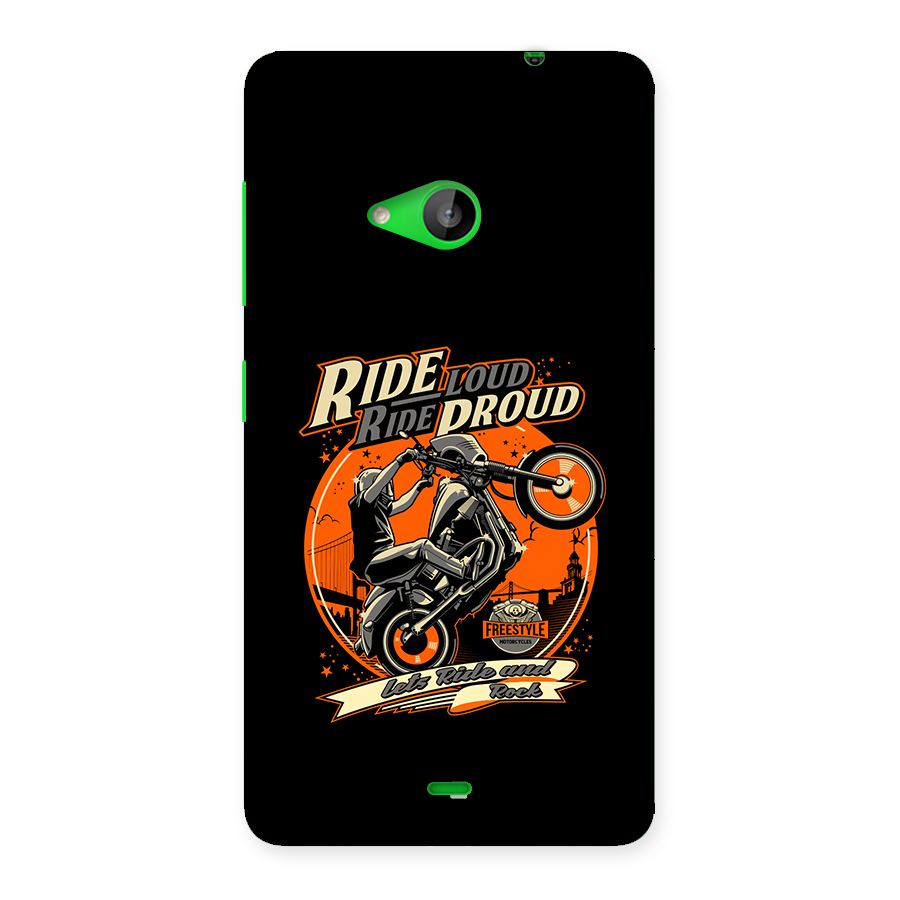 Proud Rider Back Case for Lumia 535