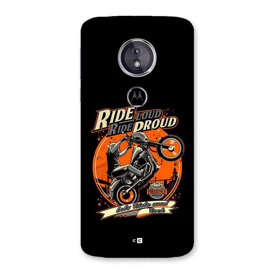 Proud Rider Back Case for Moto E5