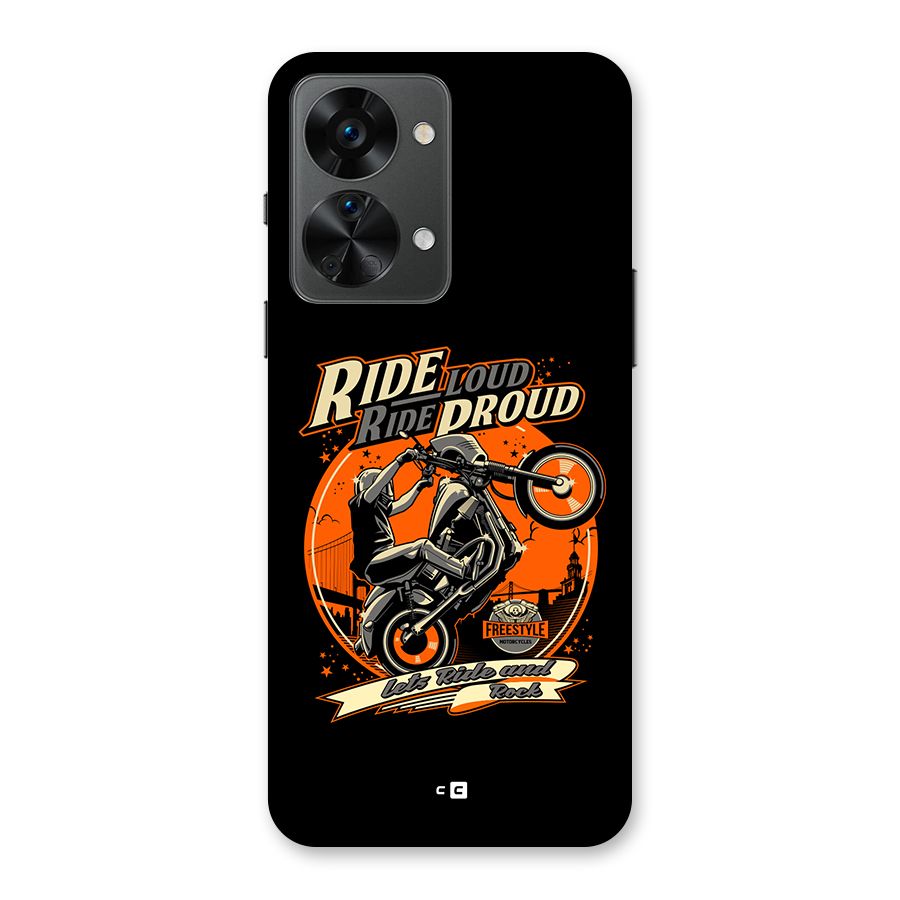 Proud Rider Back Case for OnePlus Nord 2T