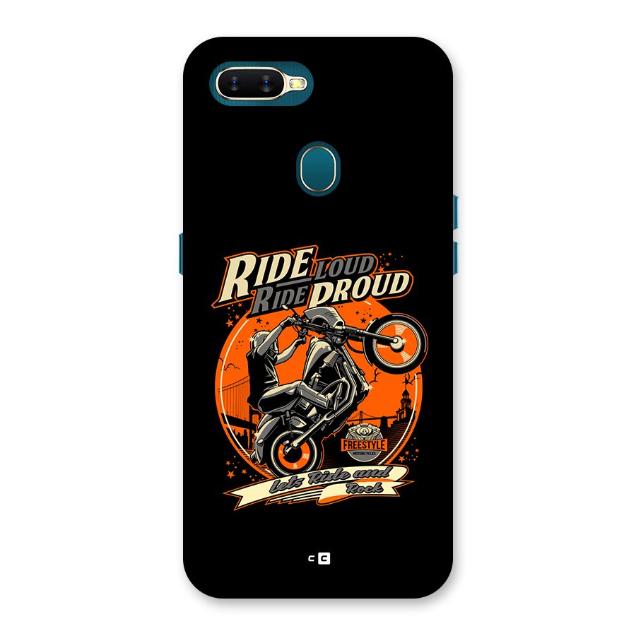 Proud Rider Back Case for Oppo A12