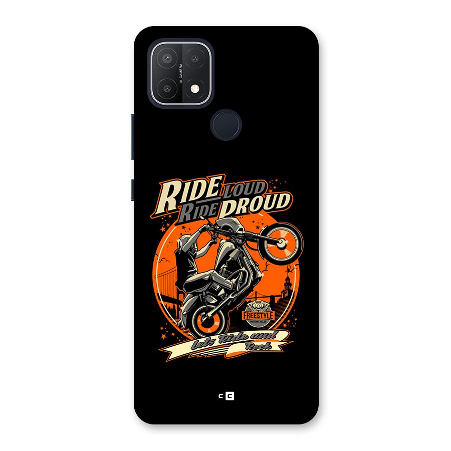 Proud Rider Back Case for Oppo A15s