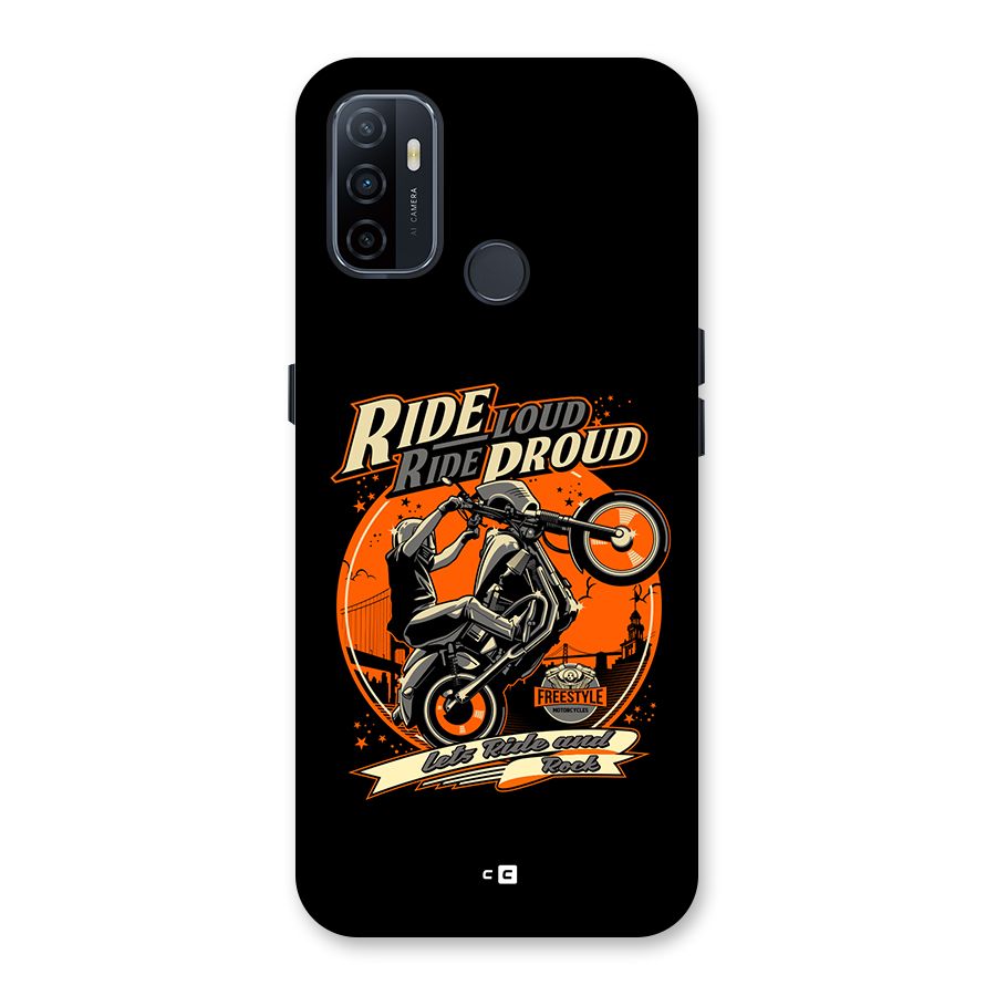 Proud Rider Back Case for Oppo A32