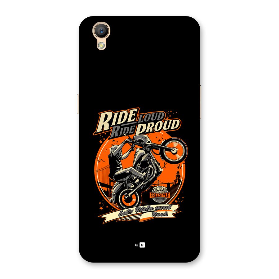 Proud Rider Back Case for Oppo A37