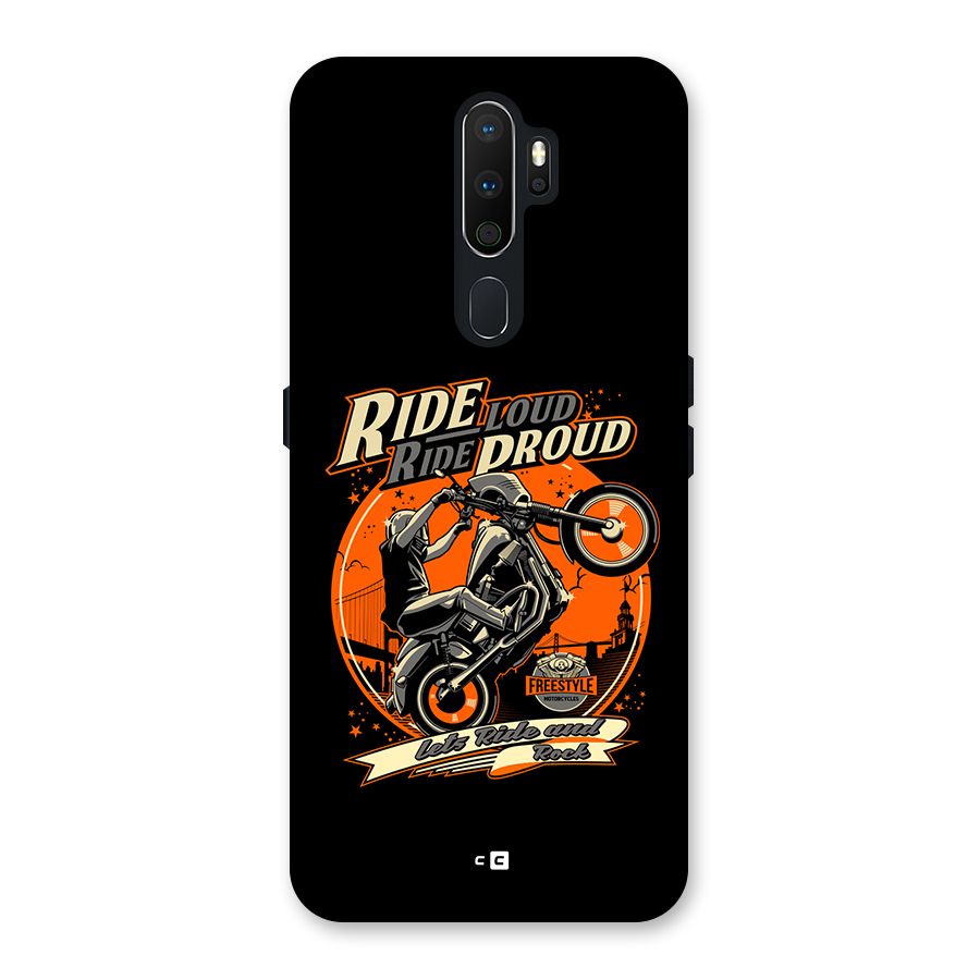 Proud Rider Back Case for Oppo A5 (2020)