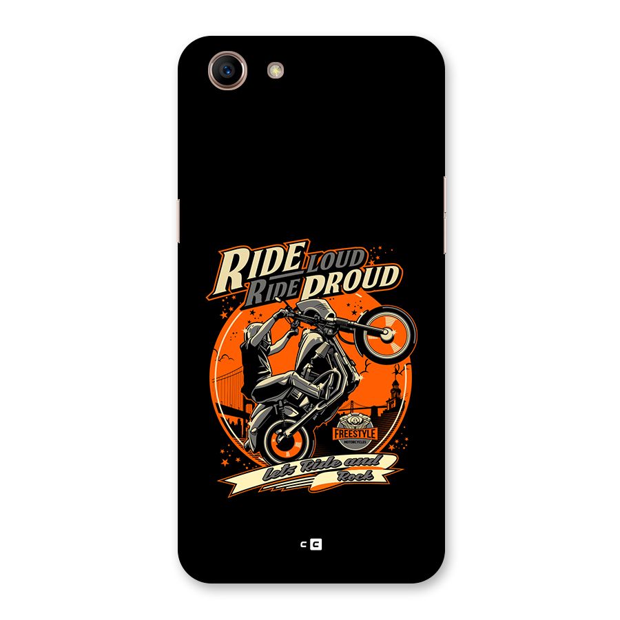 Proud Rider Back Case for Oppo A83 (2018)