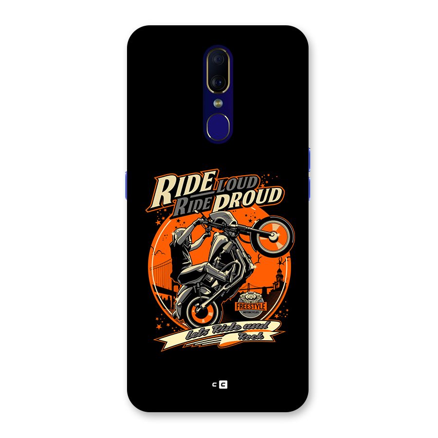 Proud Rider Back Case for Oppo A9
