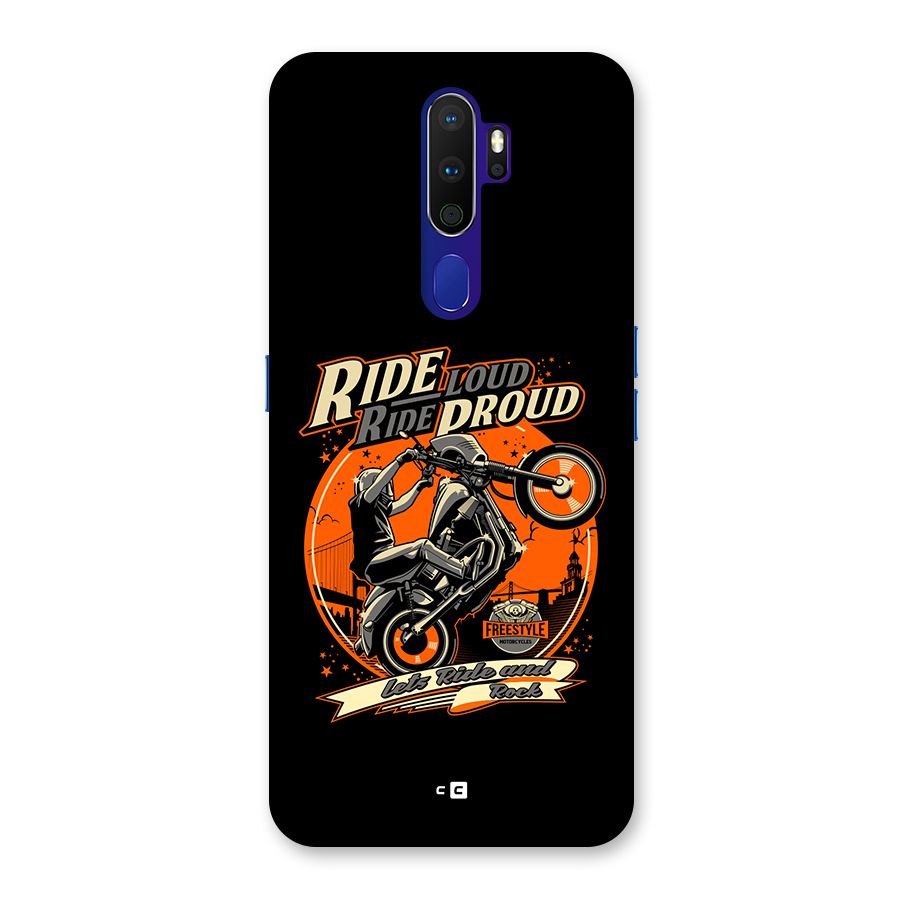 Proud Rider Back Case for Oppo A9 (2020)