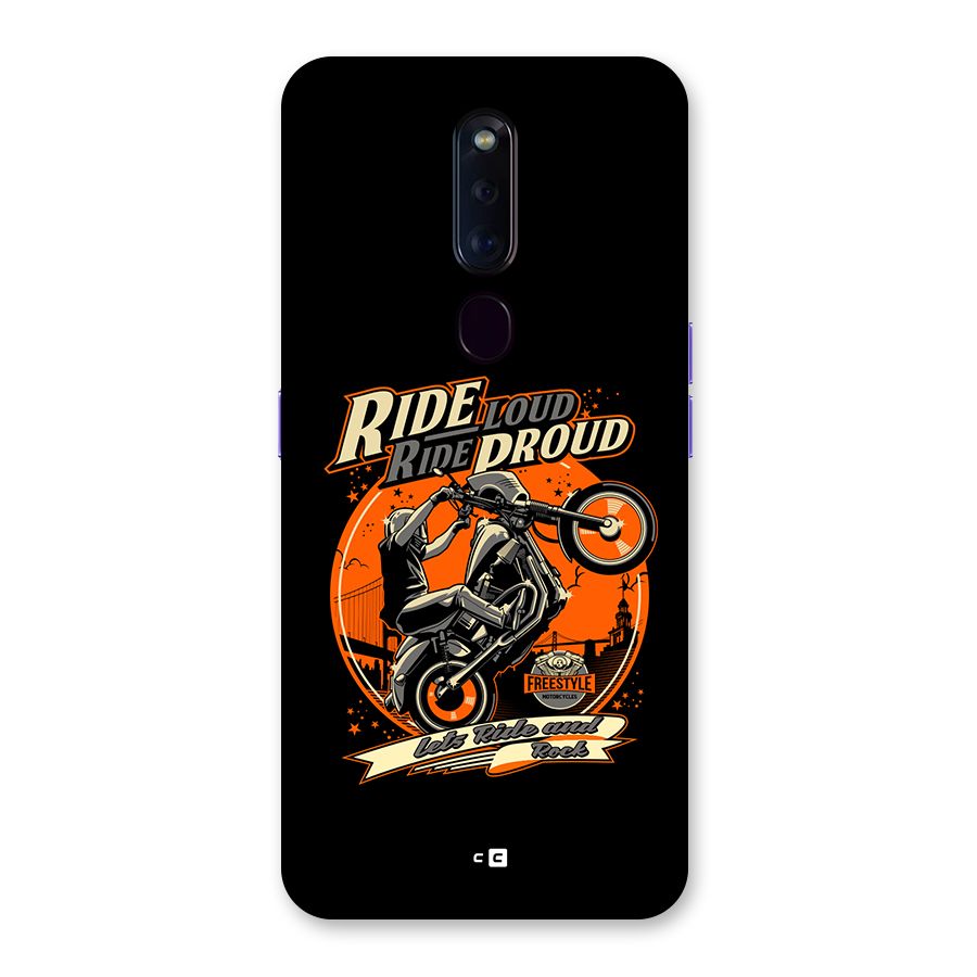 Proud Rider Back Case for Oppo F11 Pro
