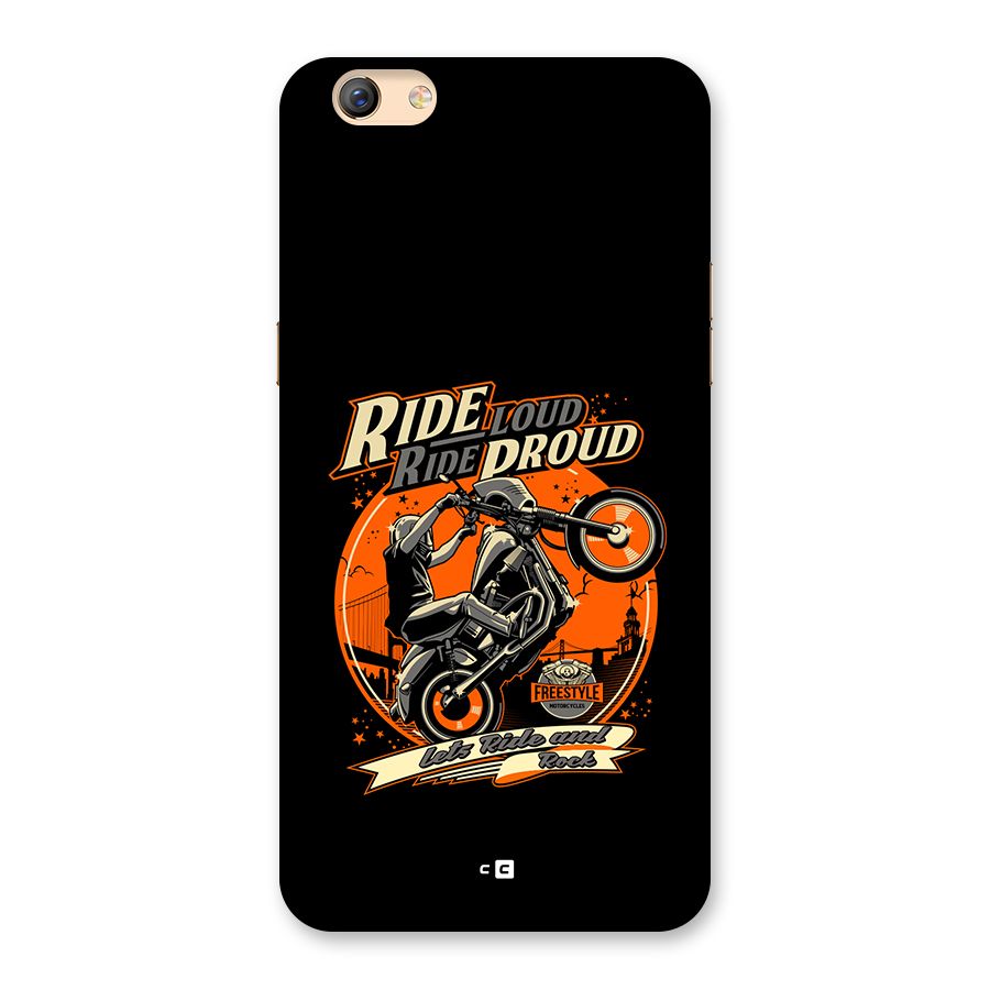Proud Rider Back Case for Oppo F3 Plus